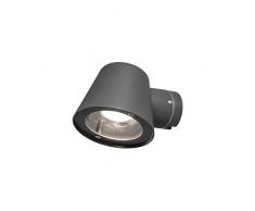 Gnosjö Konstsmide Außenwandleuchten, Aluminium, anthrazit, 16 x 11.5 x 11 cm