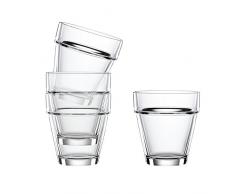 Spiegelau & Nachtmann, 4-teiliges (L) Tumbler-Set , Kristallglas, 320 ml, Bistro, 2670140