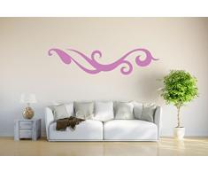 INDIGOS Wandtattoo, Vinyl, Flieder, 80 x 18 x 1 cm