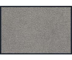 wash+dry Fußmatte Cool Grey, 40x60 cm, innen und außen, waschbar, hellgrau