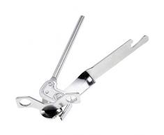 Westmark Zangendosenöffner mit Kapselheber, Länge: 14,8 cm, Stahl, Standard, Silber, 10302270
