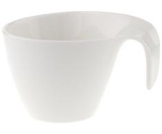Villeroy & Boch Flow Tasse, 380 ml, Premium Porzellan, WeiÃ
