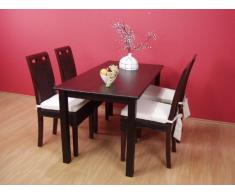 Heinz Hofmann 8350.KI Sitzkissen 2er-Set / Baumwolle / Beigefarben / B. 44 x T. 43 x H. 5 cm