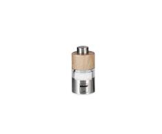 Bisetti 8630S ORTA Mini Salzmühle Natur Holz 6,5 cm