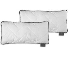 Traumnacht TopCool Kopfkissen, Doppelpack, mit atmungsaktiver Funktionsfaser, 40 x 80 cm