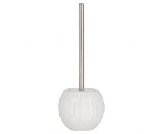 Sealskin Toilettenbürste Convex, WC-Garnitur aus natürlichem Porzellan, Farbe: Weiß