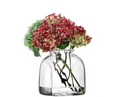 LSA International Umberto Vase, farblos, 24 cm
