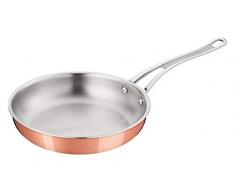 Tefal E49006 Jamie Oliver Triply Copper Bratpfanne, Dreischichtmaterial (edelstahl/Aluminium/Kupfer), 28 cm