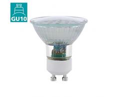 EGLO LED GU10 Lampe, LED Spot, GU10 Spot, 5 Watt (entspricht 35 Watt), 400 Lumen, GU10 LED neutralweiß, 4000 Kelvin, LED Leuchtmittel, Spot LED GU10, Ø 5 cm