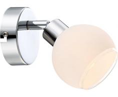 Globo 56963–1 GU10 LED Siony Strahler, chrom