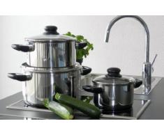 M+K by ELO Topfset, Edelstahl, 3 TLG