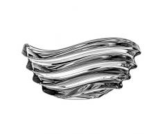 Crystaljulia Schale, Glas, 22cm, 22 x 16 x 11,5 cm