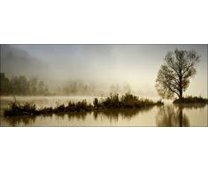 Pro-Art gla897c Wandbild Glas-Art Silent lake, 30 x 80 cm