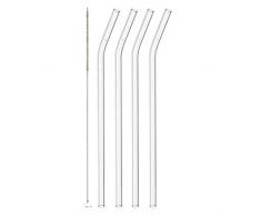 LEONARDO 020936 CIAO Trinkhalm, Borosilikatglas