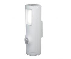 Osram LED Nightlux Torch Batteriebetriebene Leuchte, für innenanwendungen, Bewegungssensor, Tag-Nacht-Sensor, Kaltweiß, 36, 0 mm x 42, 0 mm x 108, 0 mm