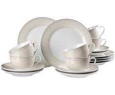 Ritzenhoff & Breker Kaffeeservice Magalie, 18-teilig, Porzellangeschirr