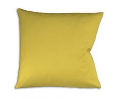 fleuresse 9100 Fb. 7049 Colours Uni Mako Satin Kissenbezug, 40 x 40 cm, oliv