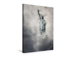 Premium Textil-Leinwand 50 x 75 cm Hoch-Format Im Nebelmeer | Wandbild, HD-Bild auf Keilrahmen, Fertigbild auf hochwertigem Vlies, Leinwanddruck von Dirk Meutzner