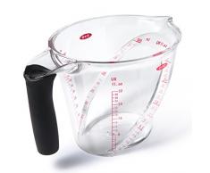 OXO - Good Grips Abgewinkelter Messbecher 1 Liter, UK Version