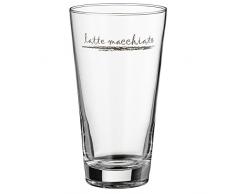 WMF Latte Macchiato Glas Set Clever & More Glas Löffel spülmaschinengeeignet