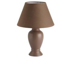 Brilliant Tischleuchte Donna, braun 92724/20