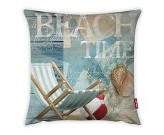 Bonamaison Dekorativ Kissenhülle, Kissenbezug, Zierkissenbezug, Wohnkultur, Für Sofa, Kaffeestube, Größe: 45X45 cm - Entworfen und hergestellt in der Türkei