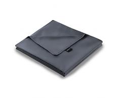 ZonLi 48x72 ‚‘ graue Baumwolle Bettwäsche, 100% natürliche Baumwolle Abnehmbare Bettbezug für Weighted Blanket