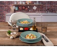 Seltmann Weiden 4052212043982 Tafelservice 12-tlg. Country Life - Petrol Set