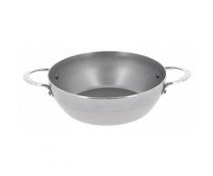 De Buyer 1830 Mineral B Element 5654.24 Pfanne mit 2 Griffen Ø 24 cm, Schmiedeeisen