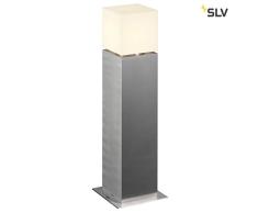 SLV LED Außen-Leuchte SQUARE POLE 60 | Design Außen-Standleuchte, stilvolle Außenbeleuchtung dimmbar | Outdoor LED Wegeleuchte, Pollerleuchte, Weg-Beleuchtung, Garten-Lampe | E27, EEK A-A++, max. 20W