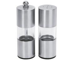 Equinox 503104 Salz- und Pfeffermühle, Edelstahl/Acryl
