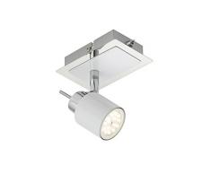 Briloner Leuchten Deckenleuchte, Wandleuchte, LED Lampe, Deckenlampe, LED Strahler, Spots, Wohnzimmerlampe, Deckenstrahler, Wandstrahler, Deckenspot, dreh- und schwenkbar