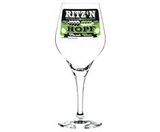 RITZENHOFF Craft Beer Bierglas von Thomas Marutschke, aus Kristallglas, 250 ml, mit fünf Bierdeckeln