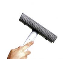 Rayen 6289 - Fensterwischer, mit Sprühfunktion, Schaumstoffschwamm und Gummilippe