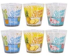 Cerve M71190 Fun in the Sun Trinkbecher, mehrfarbig, Tumbler 250ml