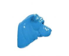 WALPLUS Bull Hund Kleiderhaken, 1 - - blau