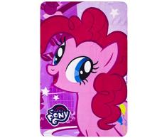 My little Pony MLP Mädchen Fleecedecke 100 x 150 cm, Rose, Einheitsgröße
