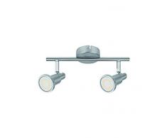 LEDVANCE LED Spotlight, Leuchte für Innenanwendungen, GU10 Fassung, Warmweiß, 275,0 mm x 80,0 mm x 146,0 mm, LED spot