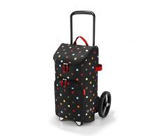Reisenthel DF7009 Citycruiser Bag Einkaufstrolley Tasche, Polyester, dots, 24 x 34 x 60 cm
