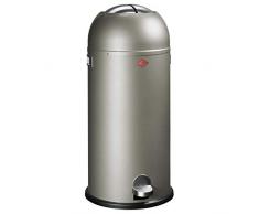 WESCO 180 731-03 Abfallsammler Kickmaster Maxi neusilber