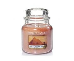 Yankee Candle 1344783E Duftkerze Glas, 9,50 x 9,50 x 13,80 cm, goldbraun,