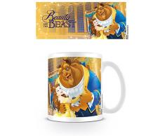 Schöne und das Biest - Tale As Old As Time - Disney Keramik Tasse Kaffeebecher - Größe Ø8,5 H9,5cm