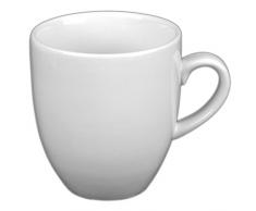 Holst Porzellan PA 155 Trinkbecher Palermo 0,40 l, weiß, 9 x 9 x 10 cm, 2 Einheiten