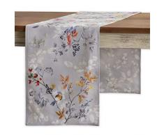 Maison dHermine Tischläufer, 100% Baumwolle, Doppellagig, 14.5X108