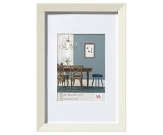 Walther Design Fiorito Holzrahmen Bilderrahmen, Holz, Weiss, 50 x 70 cm