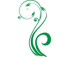 INDIGOS 4051095032533 Wandtattoo w316 Ranke Pflanzen Wandauskleber in 3 Größen, 120 x 70 cm, grün