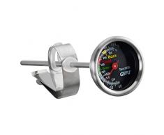 GEFU ge21770Â Tee/Milch Thermometer, Edelstahl, Grau, 14,5Â x 3,7Â x 3,7Â cm