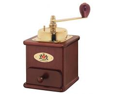 Zassenhaus 0000040029 Kaffeemühle Brasilia, Holz, mahagonifarben, 20 x 12,5 x 12 cm