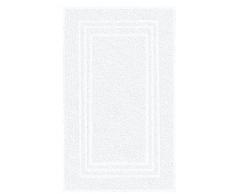 Kleine Wolke Frottiervorl. Lodge Badteppich, 100% Baumwolle, schneeweiss, 80 x 50 cm