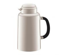 Bodum CHAMBORD Thermoskanne (Doppelwandig, Vakuumisolierung, 1,0 liters) cremefarben